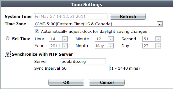 acuut Nu Hoofd Setting the system time & date
